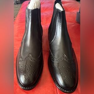 Anthony Veer Classic Black Leather Men's Chelsea boots size 11